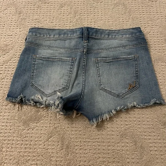 Vintage Express Jean Shorts size 0 - Picture 2 of 5